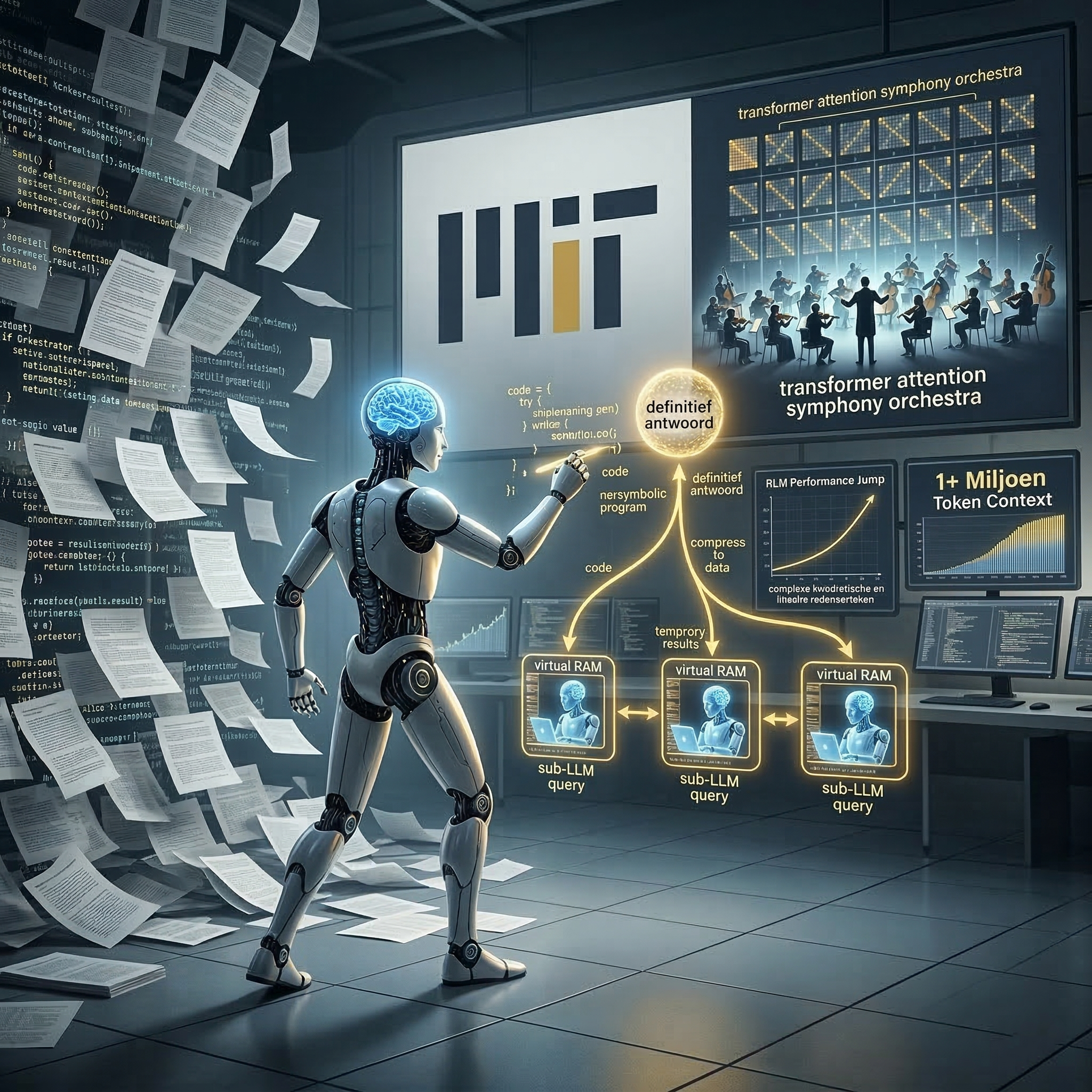 Visualisatie van de verschuiving naar lokale intelligentie